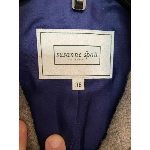 Vintage Susanne Spatt 100% LAMBSWOOL Blazer - Picture 7 of 11